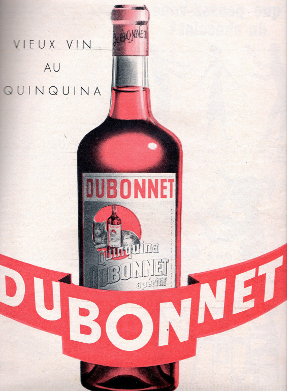 1950s Dubonnet Ad