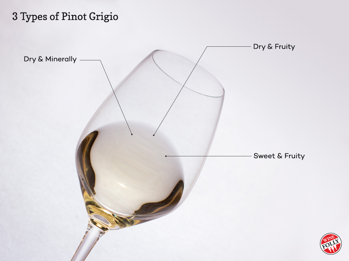 glass of pinot grigio