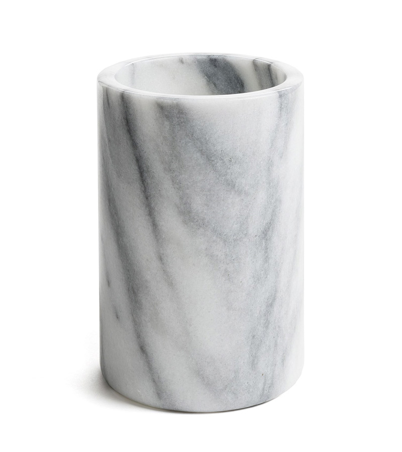 4.5 x 6 inch Solid Marble Canister