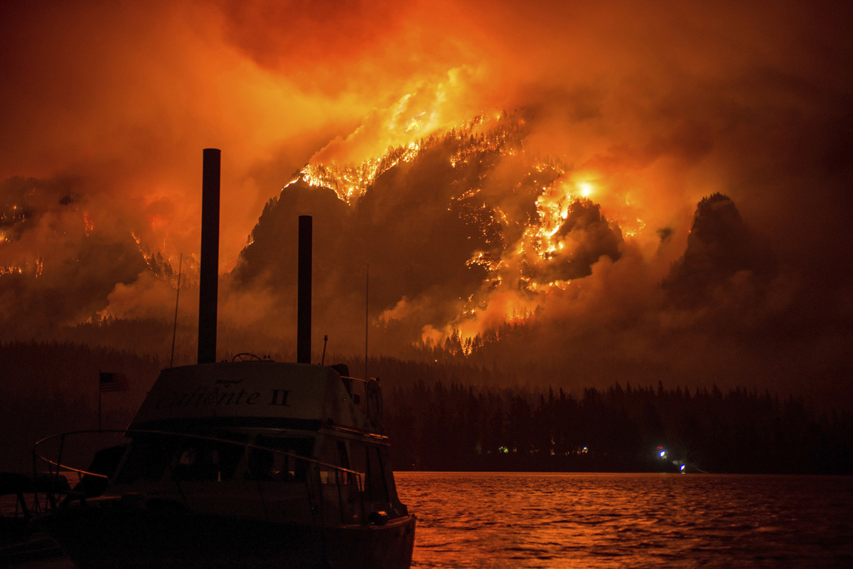 Scenes from the Washington State-Oregon cross-state Columbia Gorge AVA. Photo by Tristan Fortsch / KATU News.