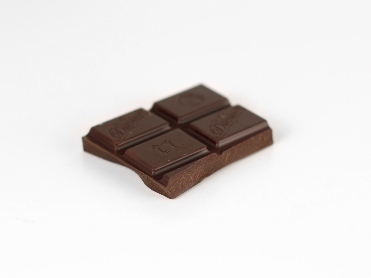 85% fine dark chocolate photo by wine folly