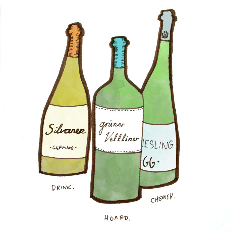 german-austrian-riesling-bottles-winefolly