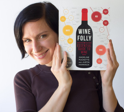 Wine Folly Book and author, Madeline Puckette in 2015 in Seattle, WA