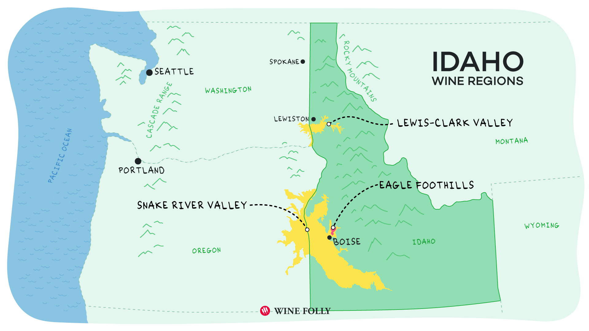 High Desert Plateaus & Deep River Valleys