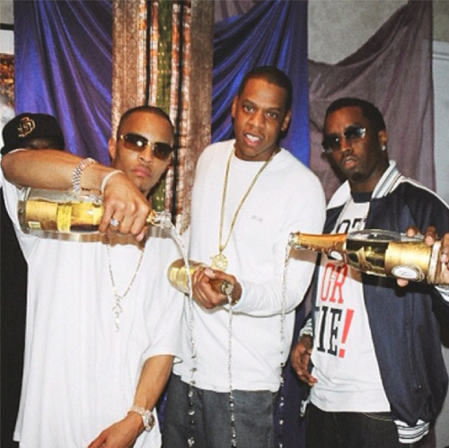 Jay-Z, Diddy, TI all pour out Cristal