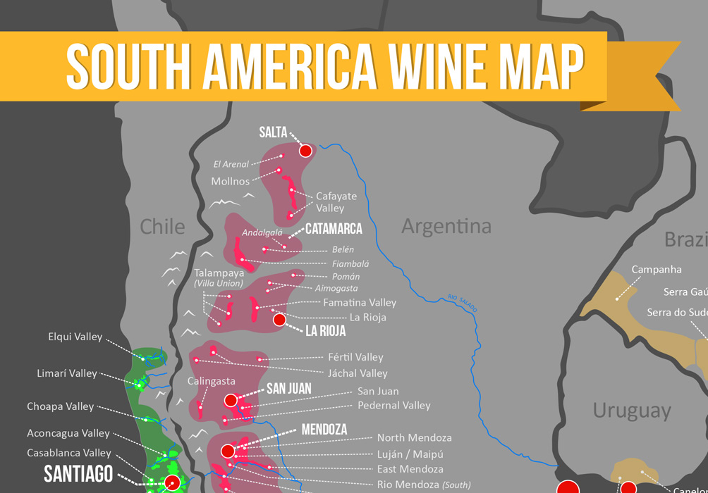 Guide to the wine regions of Argentina - South America Wine Guide