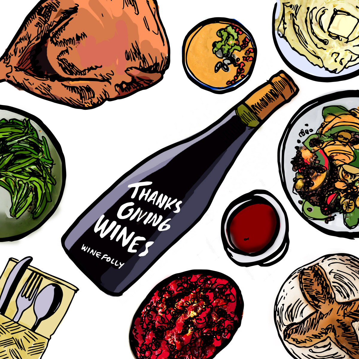 20 Unbelievable Thanksgiving Wines (2019 Model)