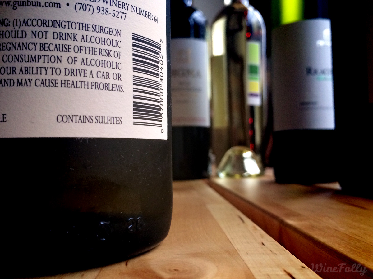 The Bottom Line On Sulfites In Wine Wine Folly