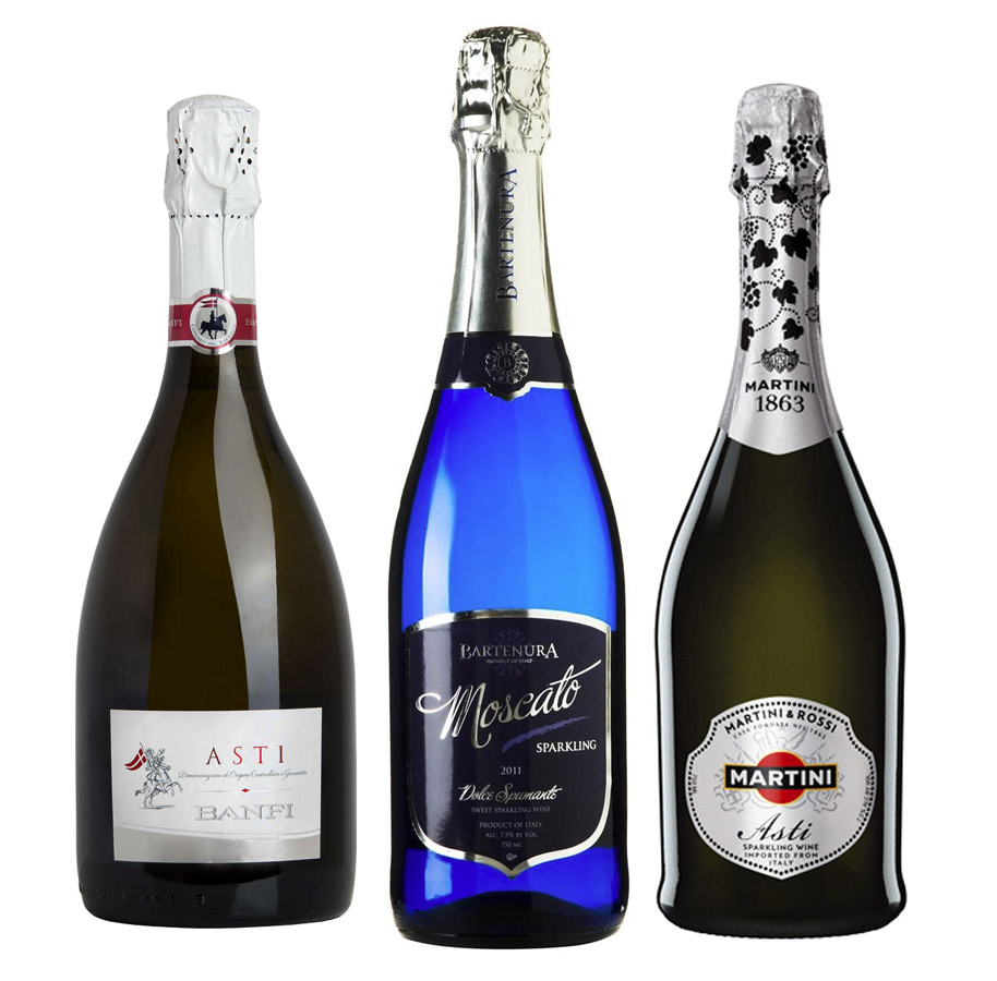 Difference between prosecco and asti