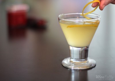 A sidecar is a classic brandy cocktail