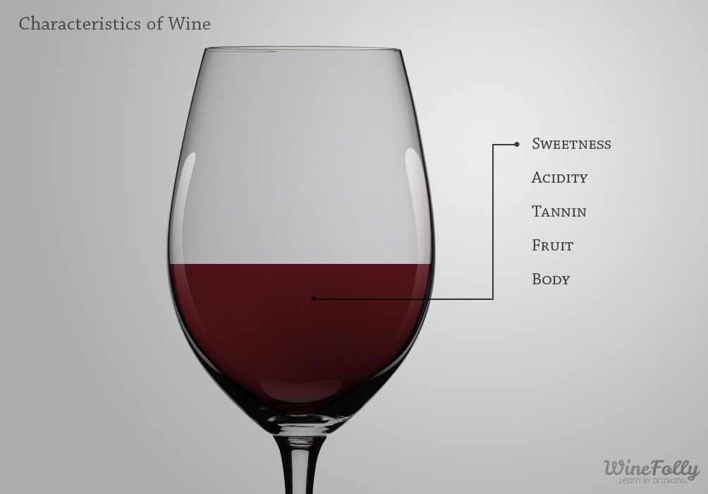 Characteristics Of Wine Tasting Wine 