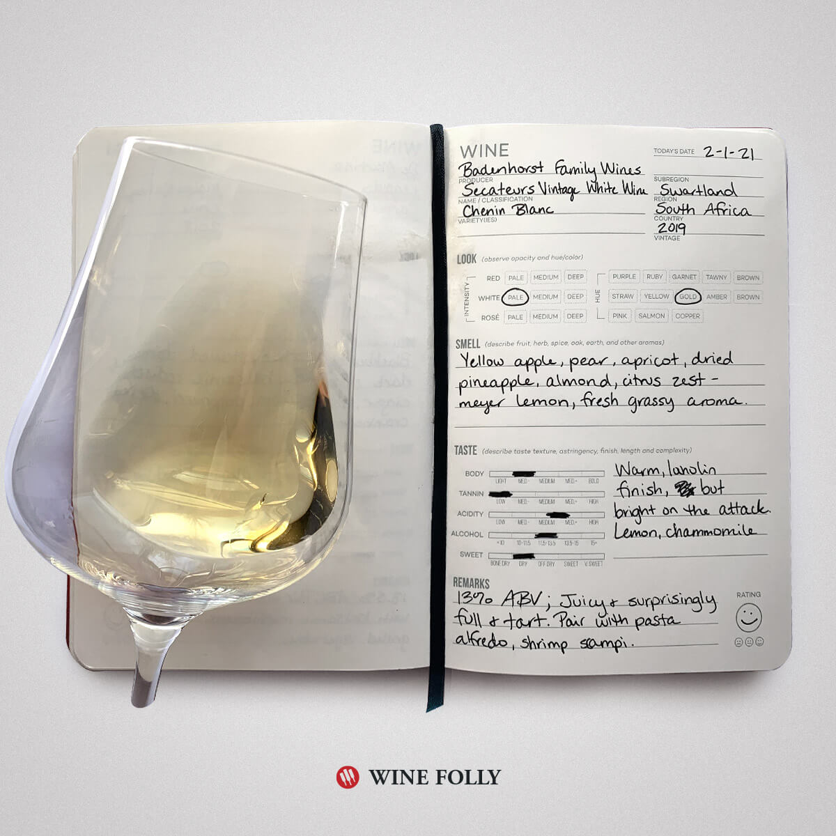 chenin-blanc-wine-tasting-notes-journal