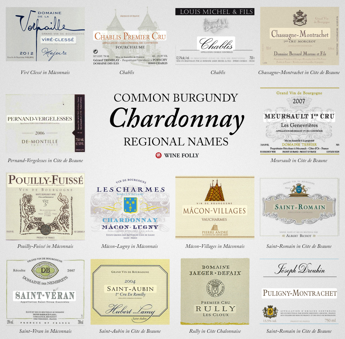 chardonnay wine list