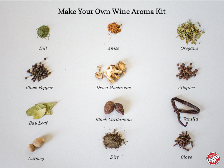 Make Your Own Wine Aroma Kit for 30 Wine Folly