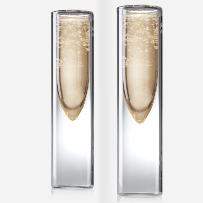 champagne flutes without stems