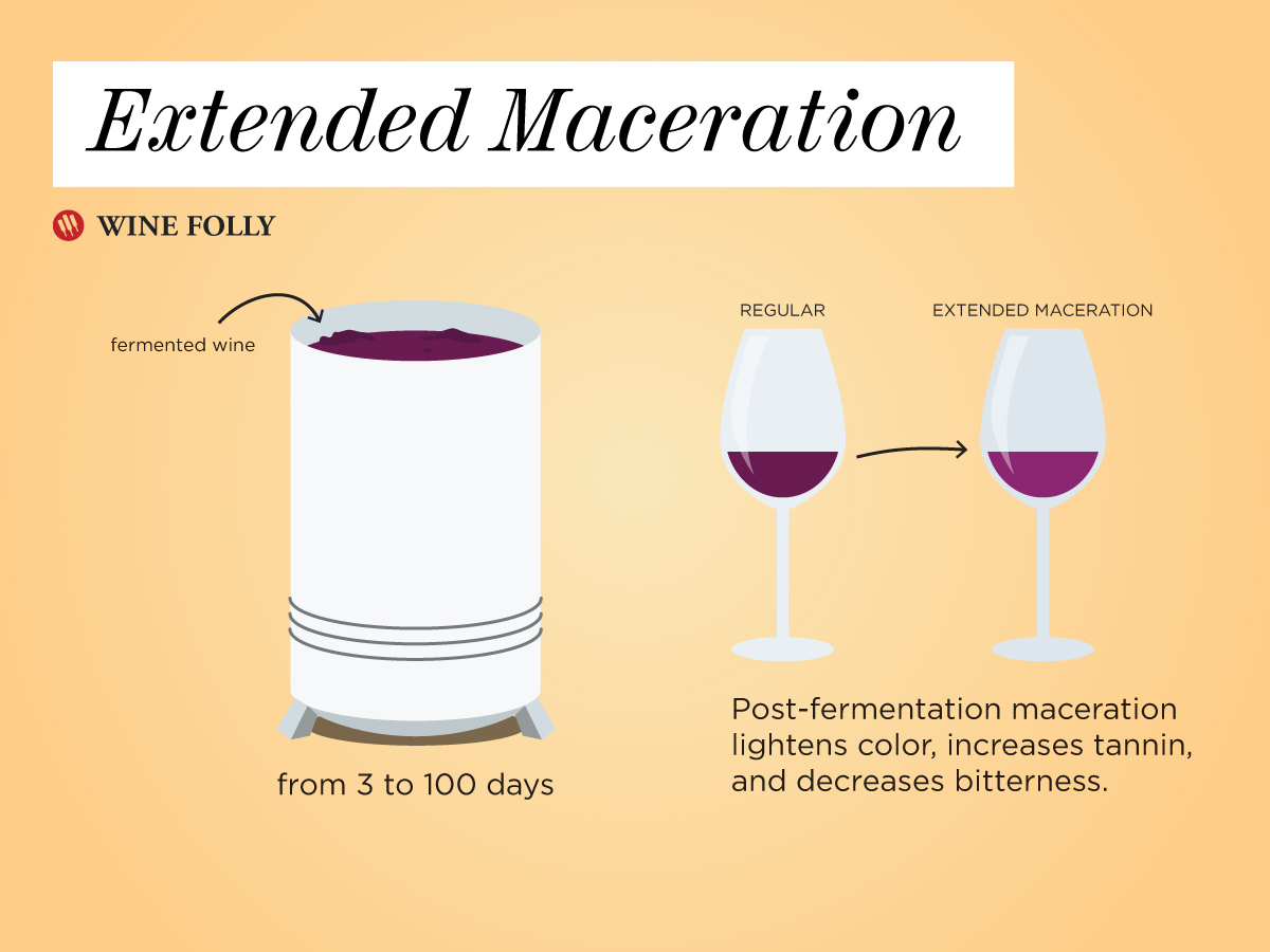 Winemaker S Red Wine Secret Extended Maceration Wine Folly