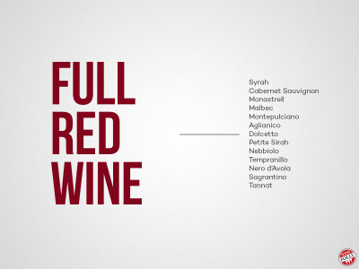 dry red wine types