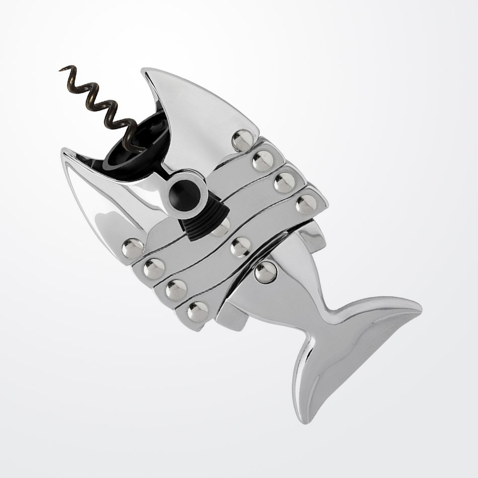 Fish Shaped Corkscrew – Dewey Catchem & How