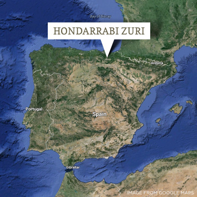 hondarrabi zuri esoteric Spanish white wine