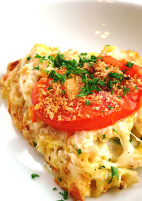 mac and cheese dinner party idea