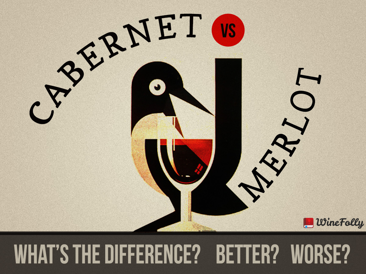 Difference Between Cabernet Sauvignon and Merlot