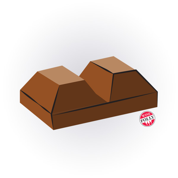 milk-chocolate-bar by-winefolly