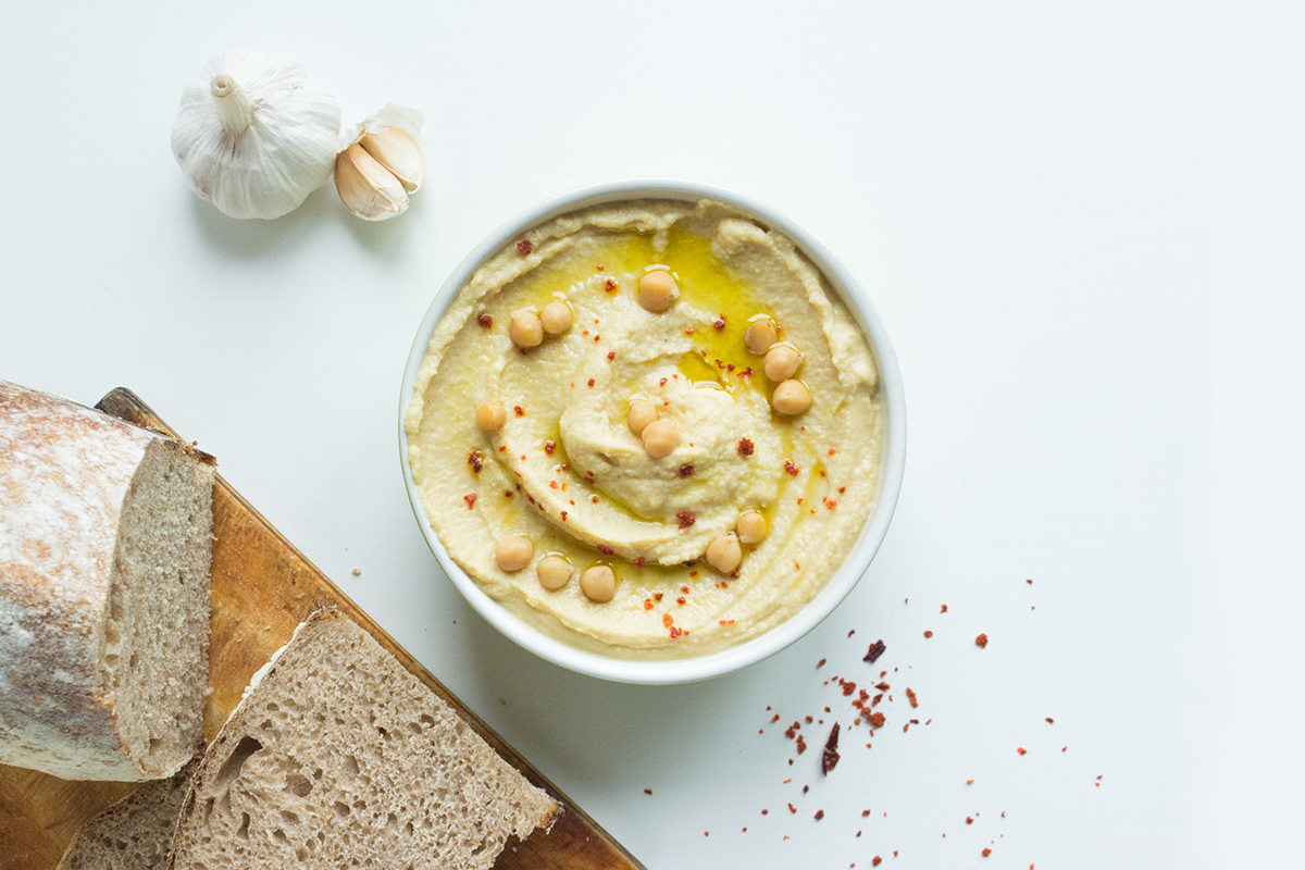 Classic hummus by N. Barbaros.