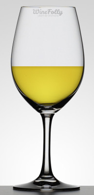 Oaked Buttery Chardonnay in a Glass