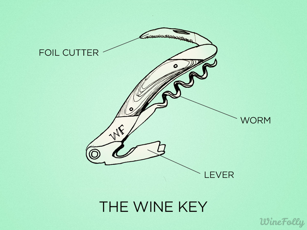 wine key