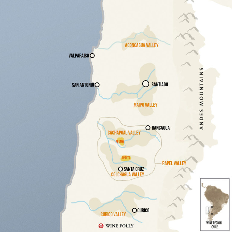 Chilean The Wines, Regions and More Wine Folly
