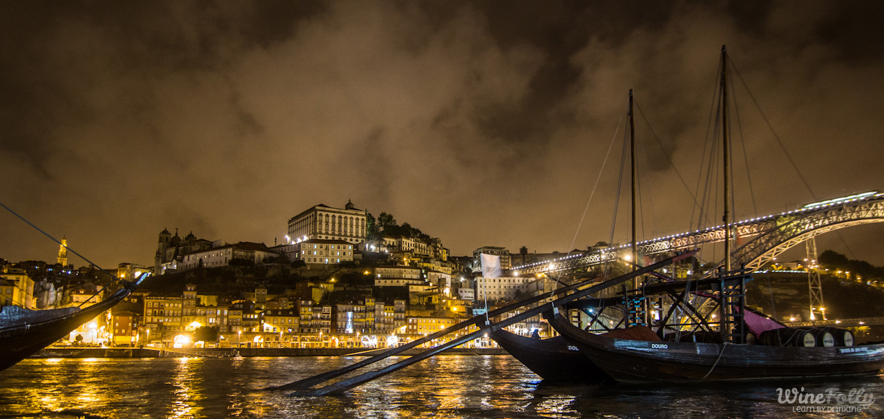 Porto Douro City at Night. photo by Justin Hammack