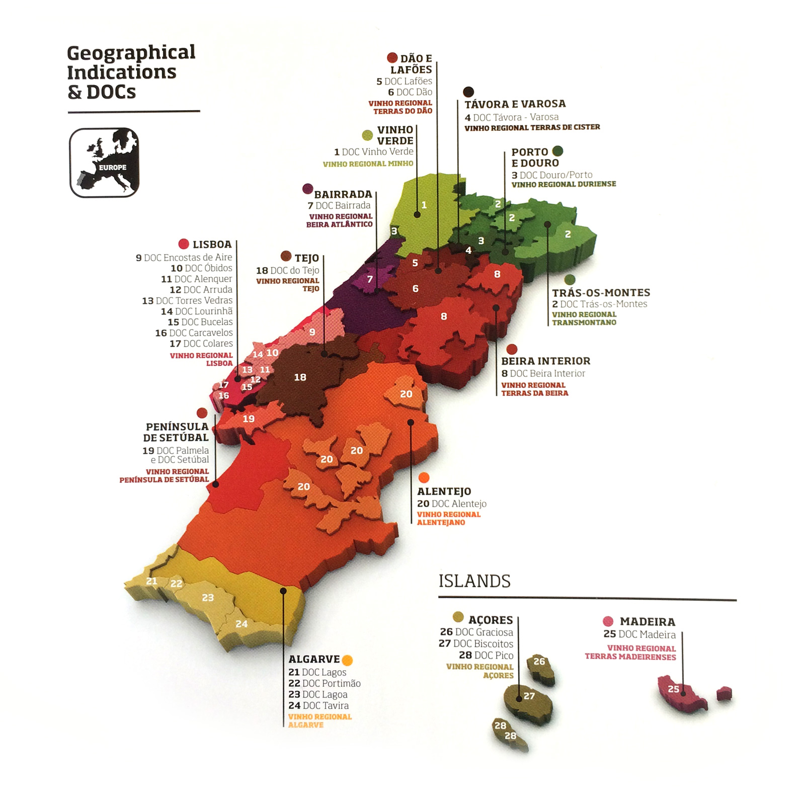 portugal wine maps