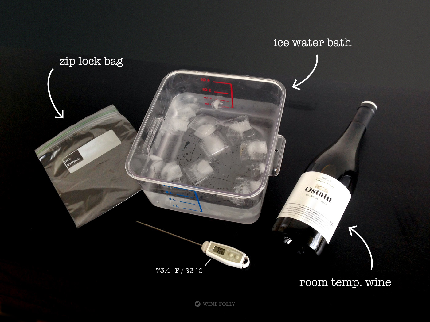 The Best Way to Quickly Chill a Bottle of Wine