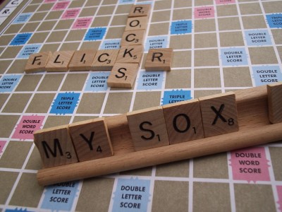 Scrabble Rocks My Sox