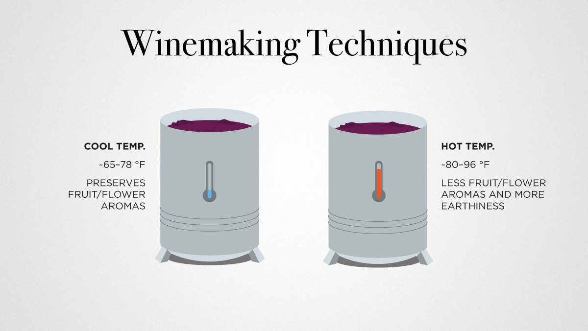 What Makes Great Wine… Great? - SliDe15b Fermentation Temperature