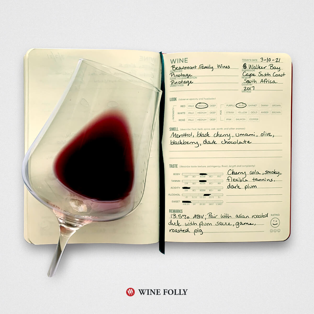 pinotage-tasting-journal