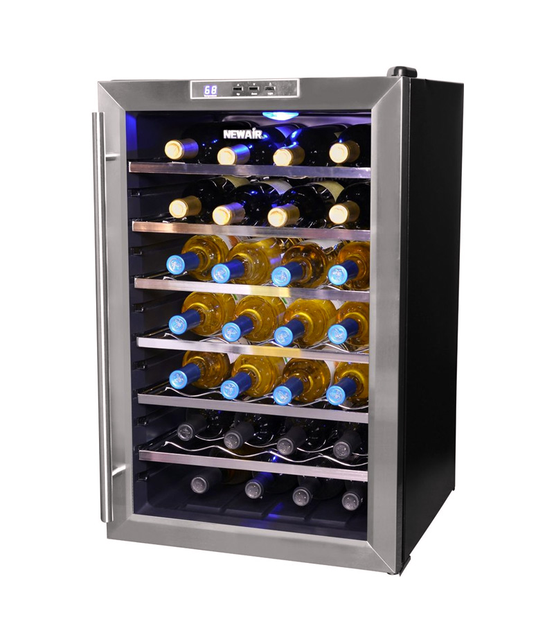 28 bottle thermoelectric wine cooler