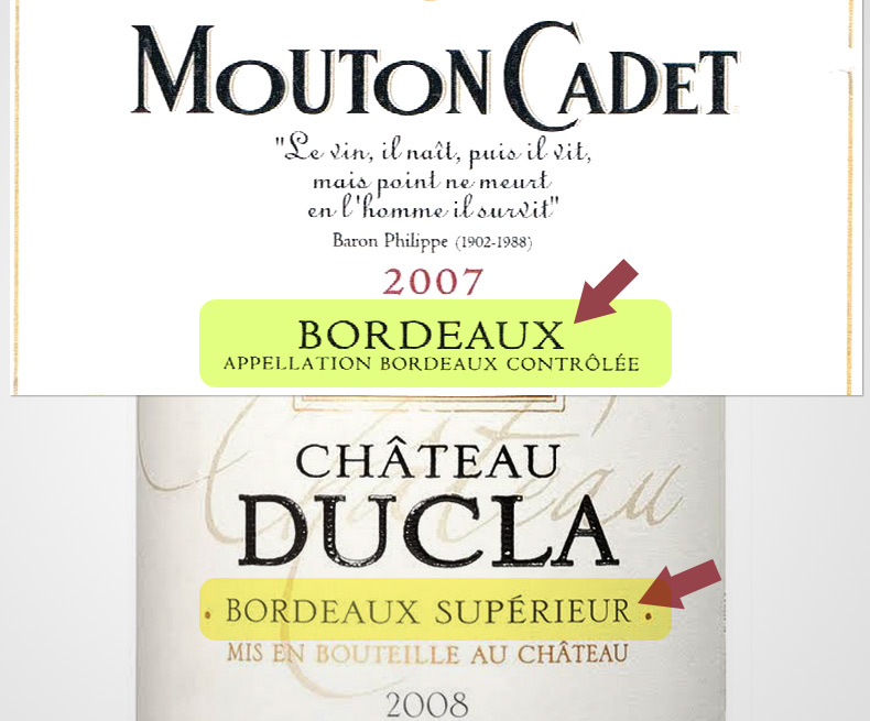 Reading Bordeaux Wine Labels