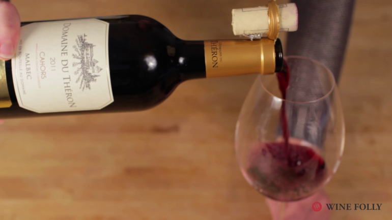 Pour wine, drink and be merry - wine cork trick