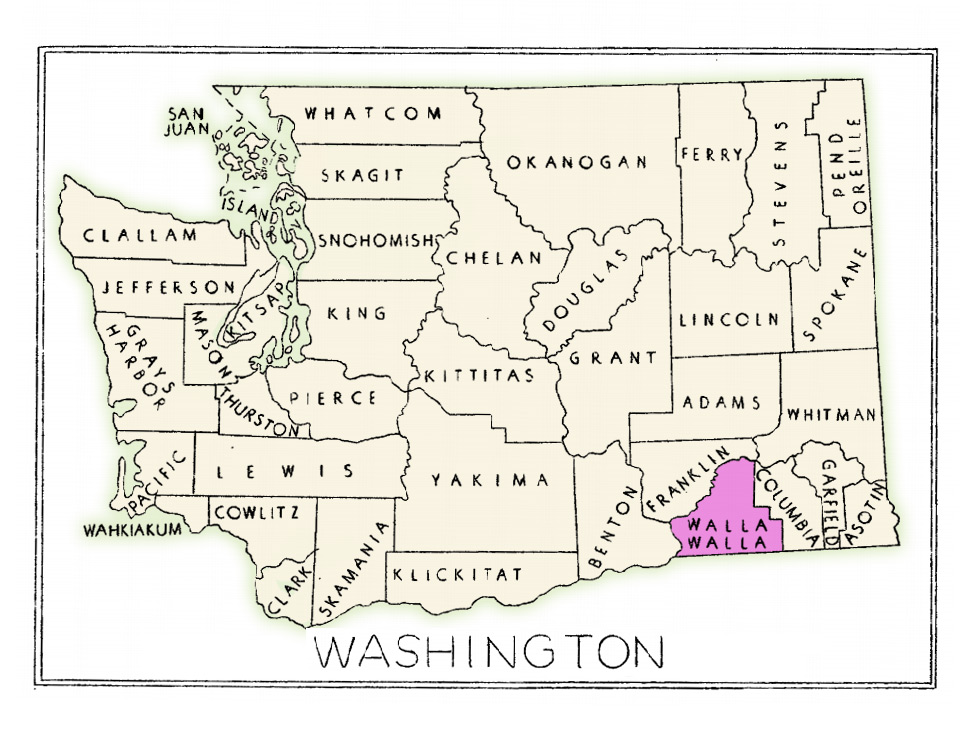 walla walla washington map Get To Know Walla Walla Wine Wine Folly walla walla washington map