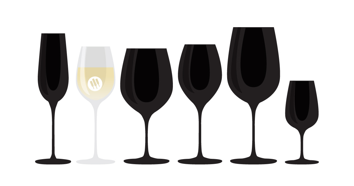 White Wine Glass Illustration - Wine Folly