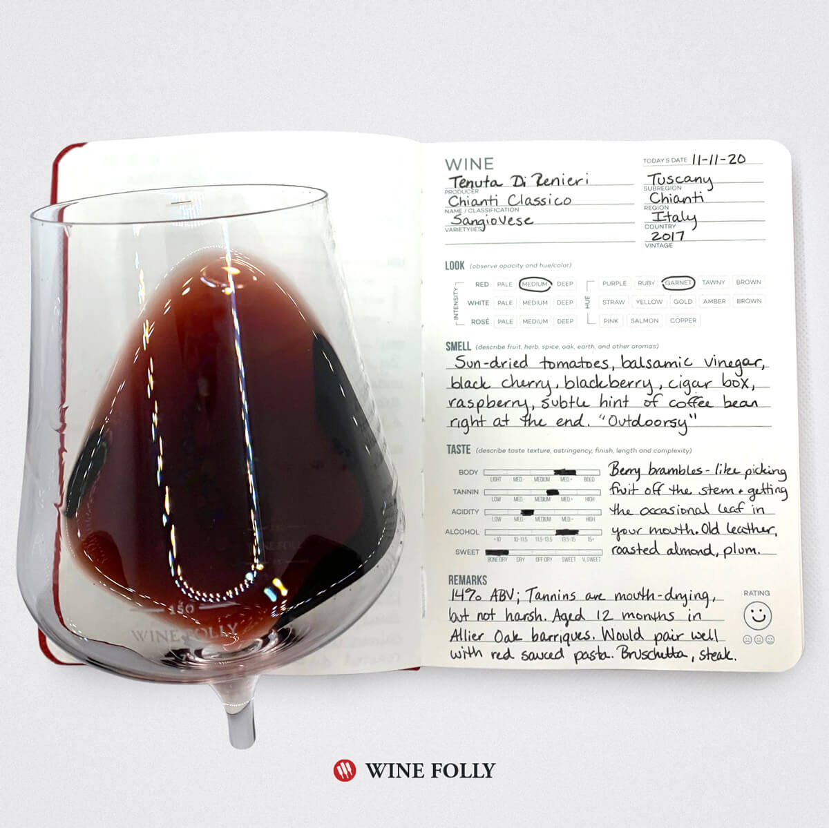 wine-glass-over-journal-tasting-notes-sangiovese