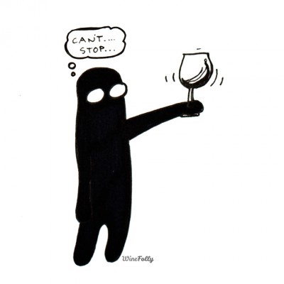 wine swirl comic syndrome