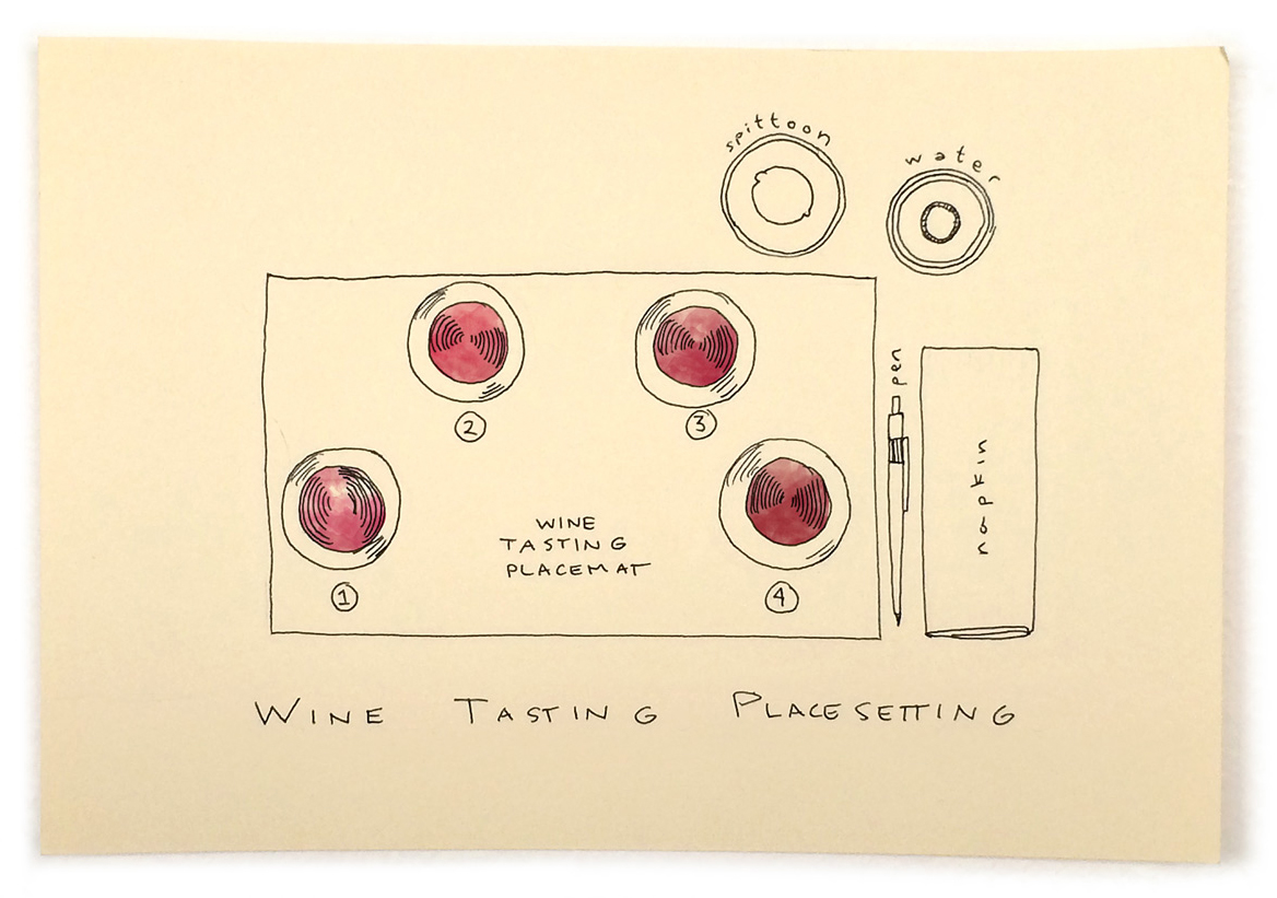 wine-tasting-place-setting