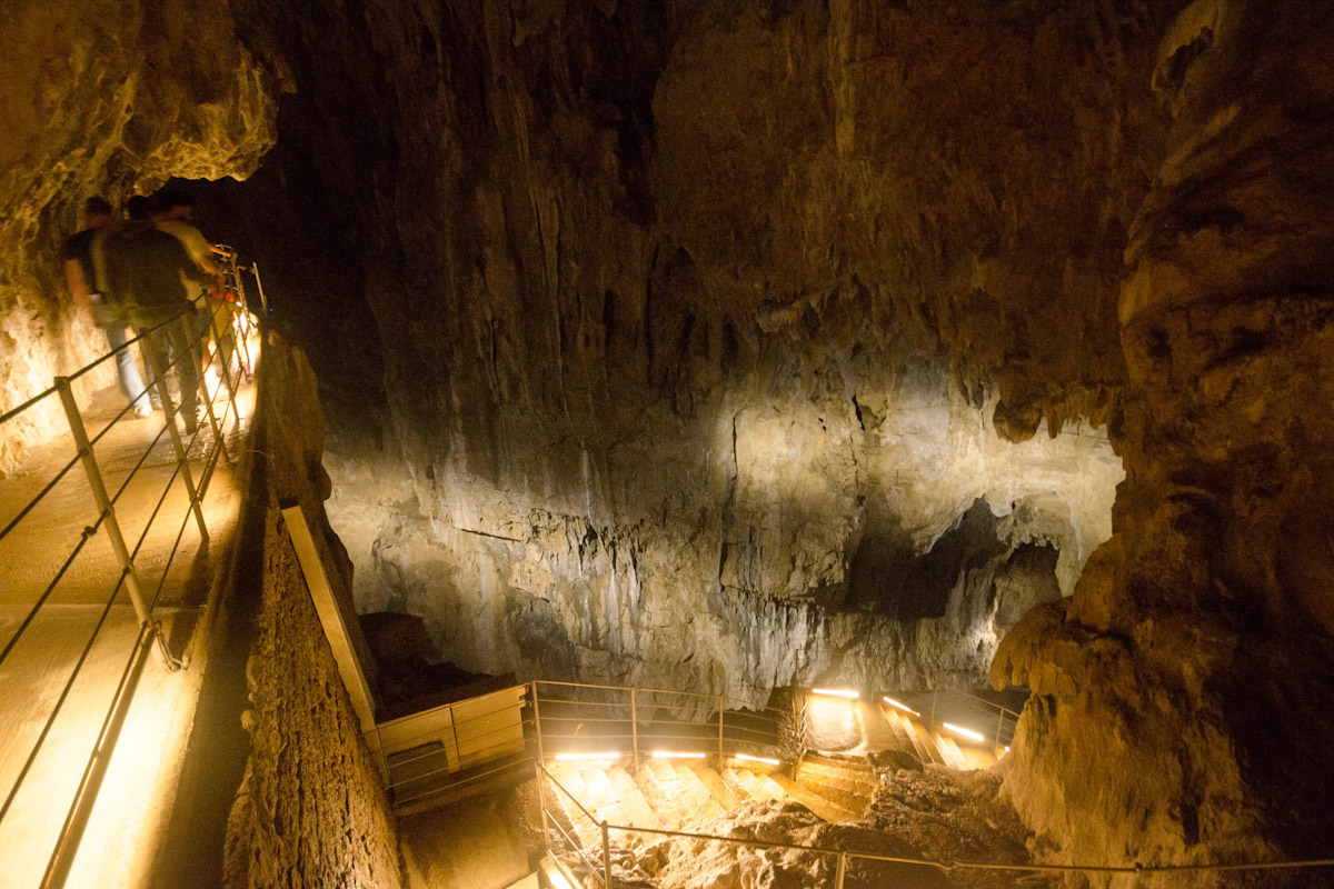 The Škocjan Cave in Slovenia.