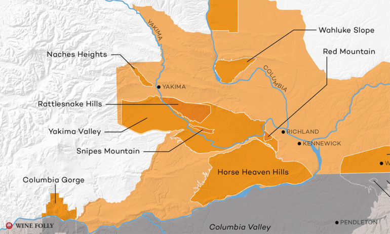 Columbia Valley: Washington's Biggest Wine Region  Wine Folly
